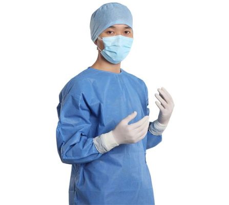 SMS Surgical Gown prevents infection and exposure to fluids, such as blood and body fluids